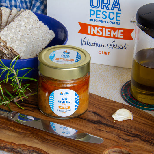 Paté spalmabile di pesce, con peperoncino di Calabria