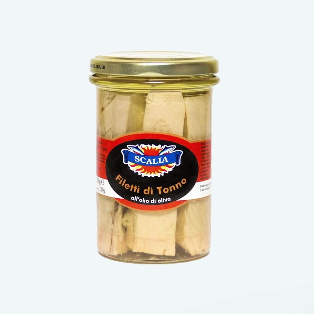 Filetti di tonno sott'olio