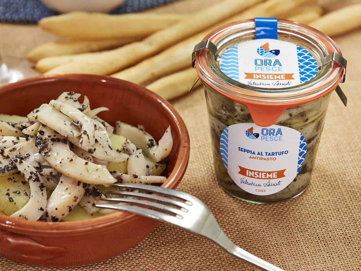 Seppia al tartufo - Linea vasocottura Insieme