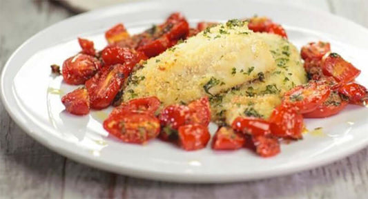 Filetti di gallinella gratinati al forno