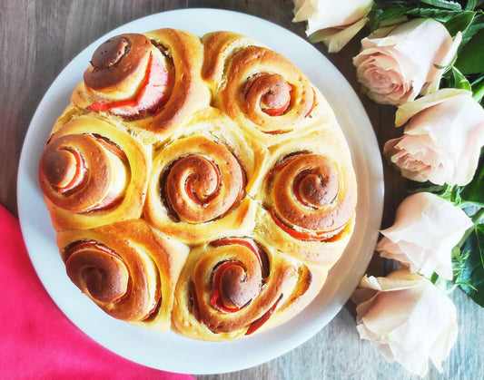 Torta di rose al salmone affumicato