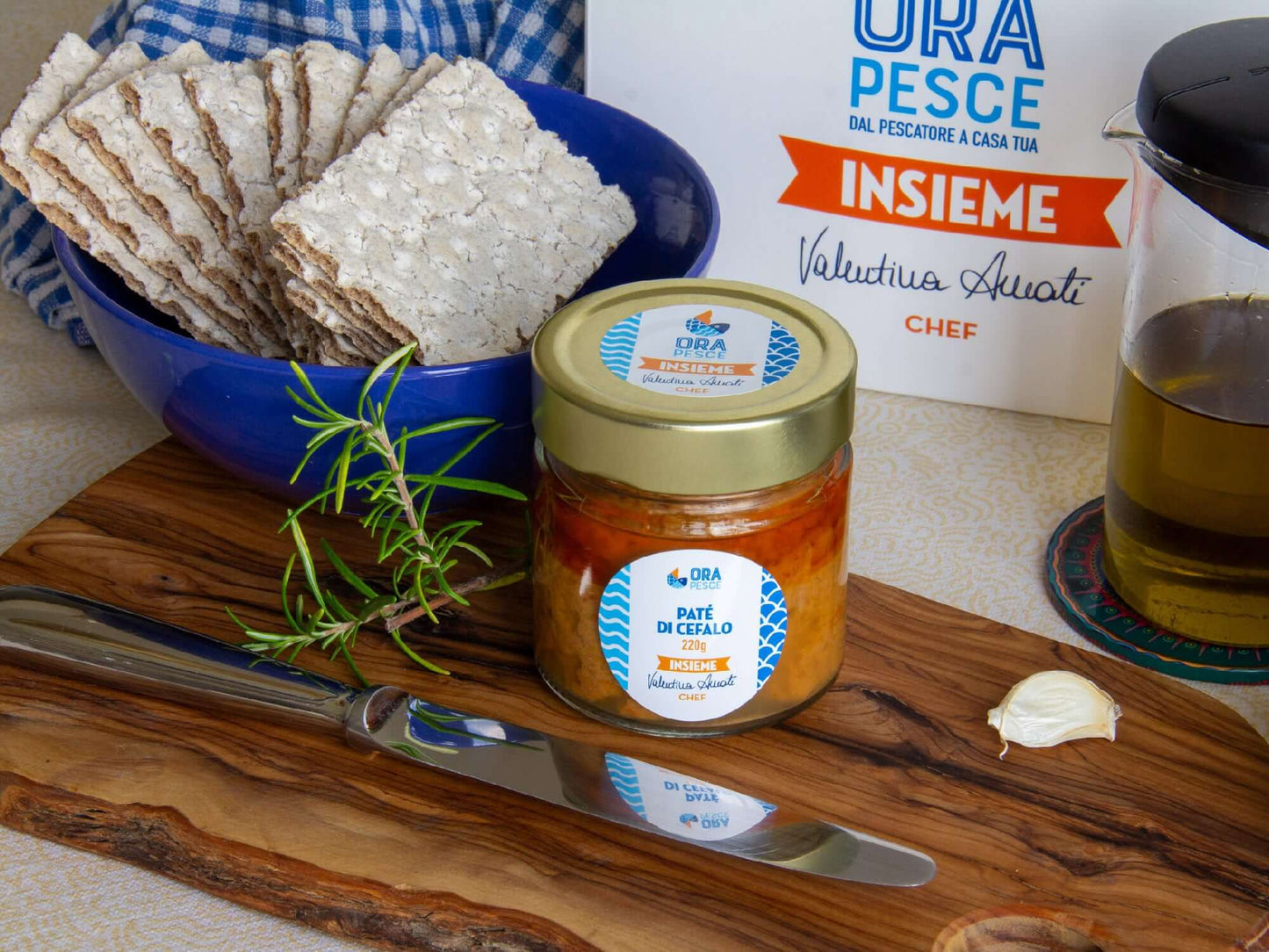 Paté spalmabile di pesce, con peperoncino di Calabria