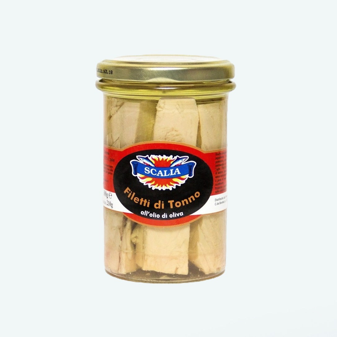 Filetti di tonno sott'olio