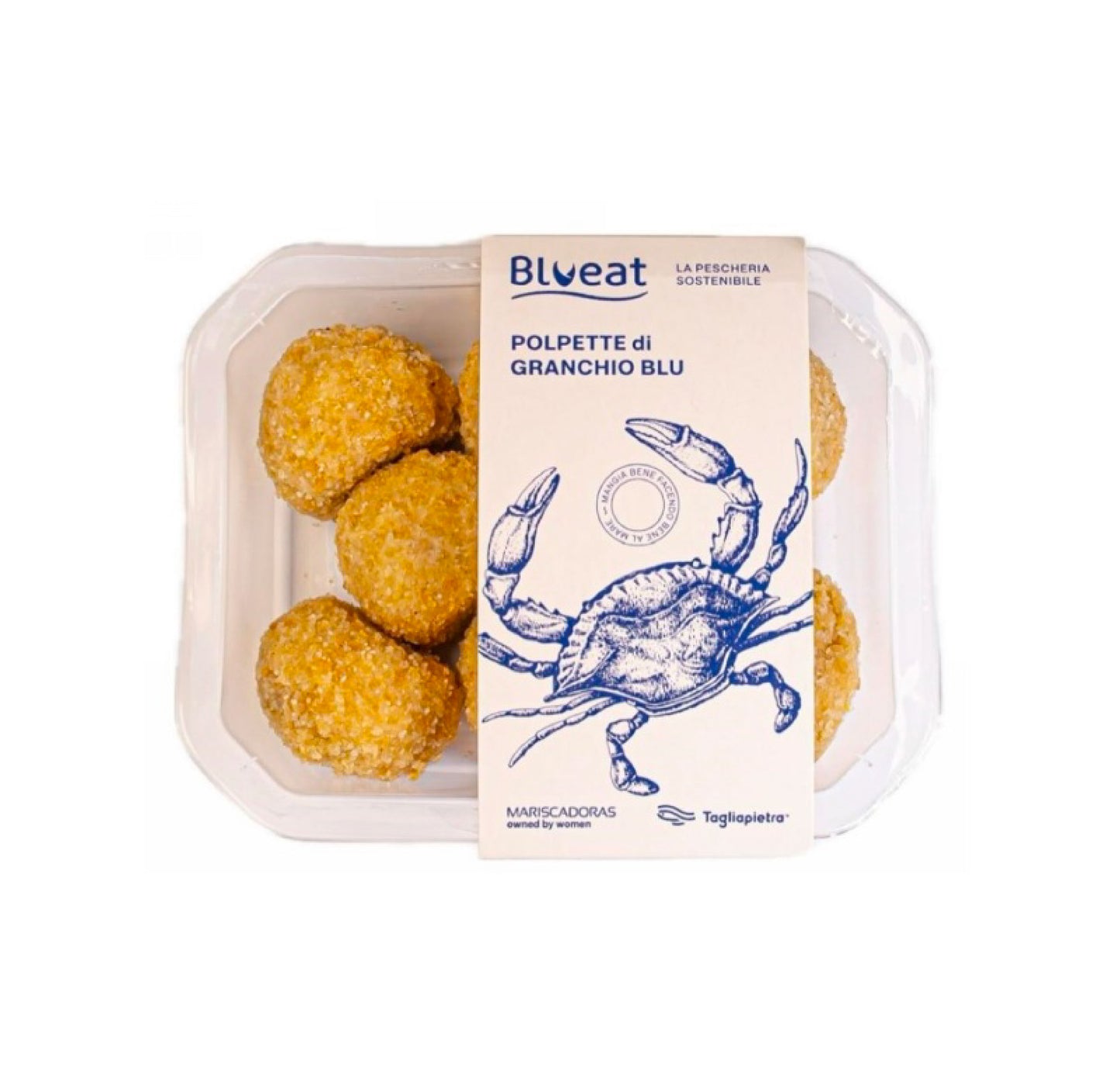 Polpette di granchio blu